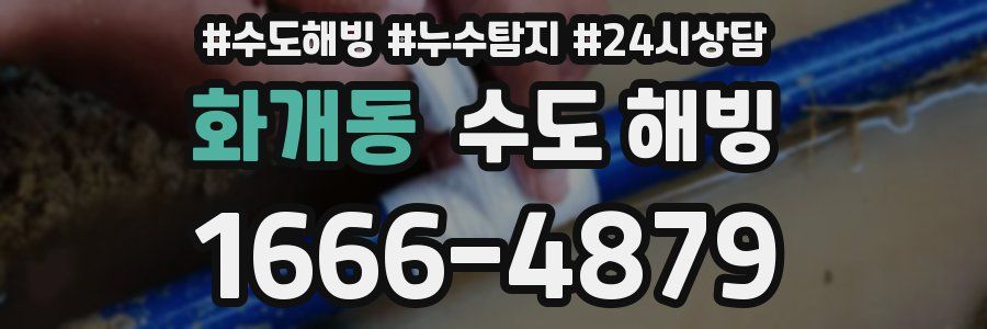 화개동 수도 해빙