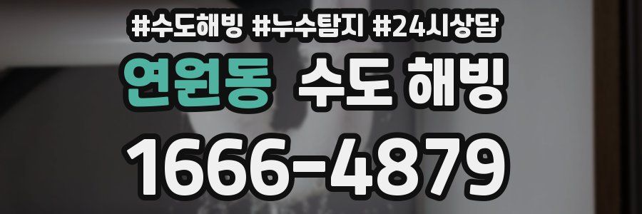 연원동 수도 해빙