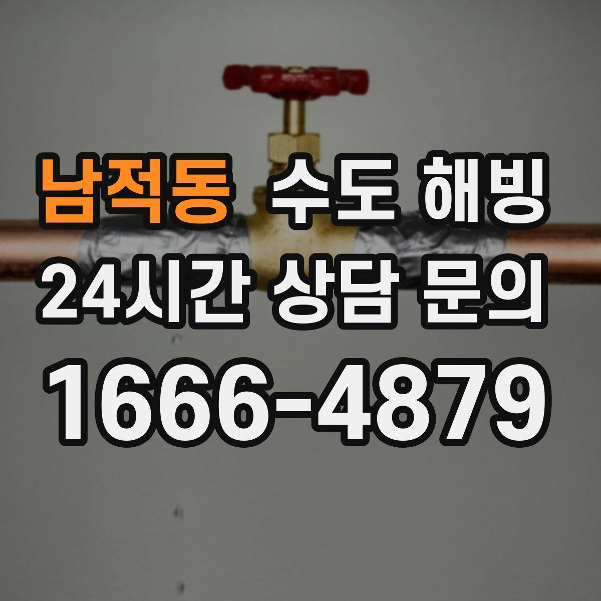 남적동 수도 해빙