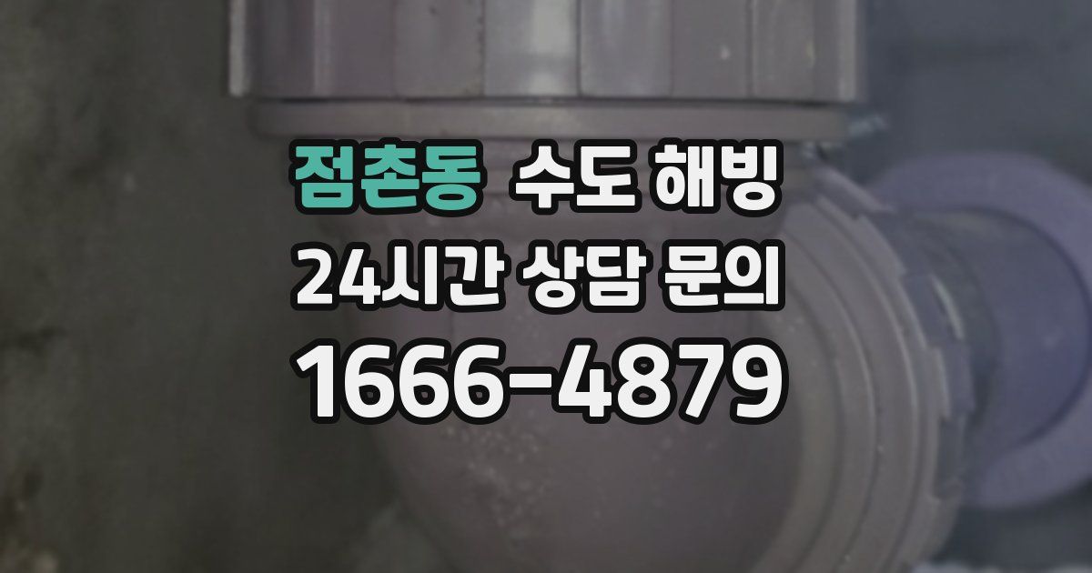 점촌동 수도 해빙