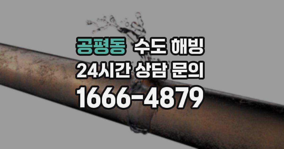 공평동 수도 해빙