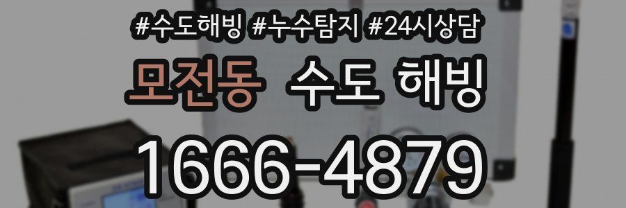 모전동 수도 해빙