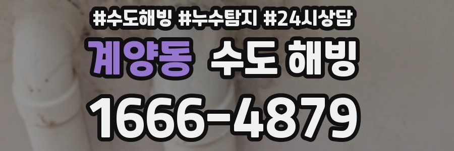 계양동 수도 해빙