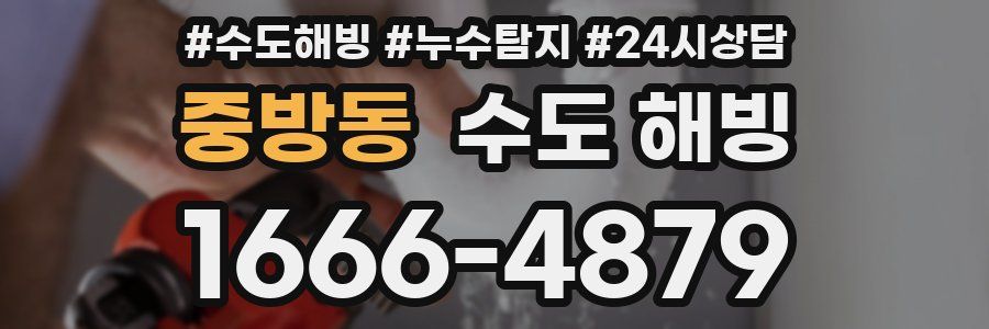 중방동 수도 해빙