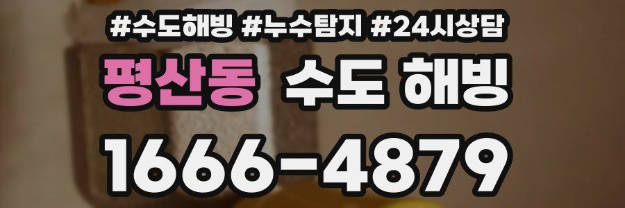 평산동 수도 해빙