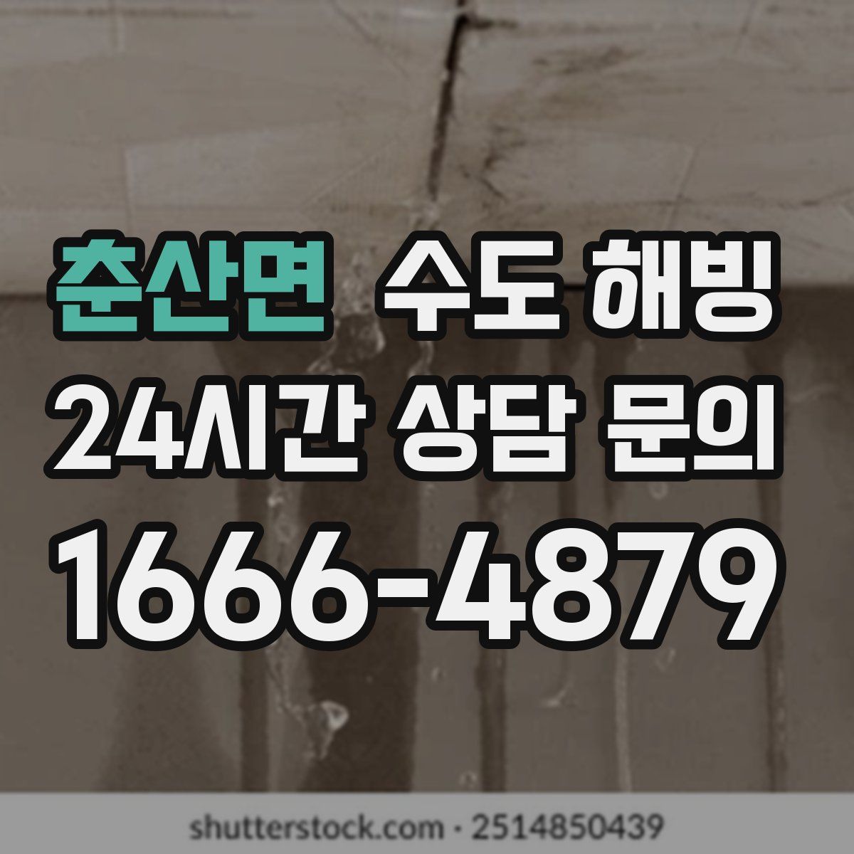 춘산면 수도 해빙