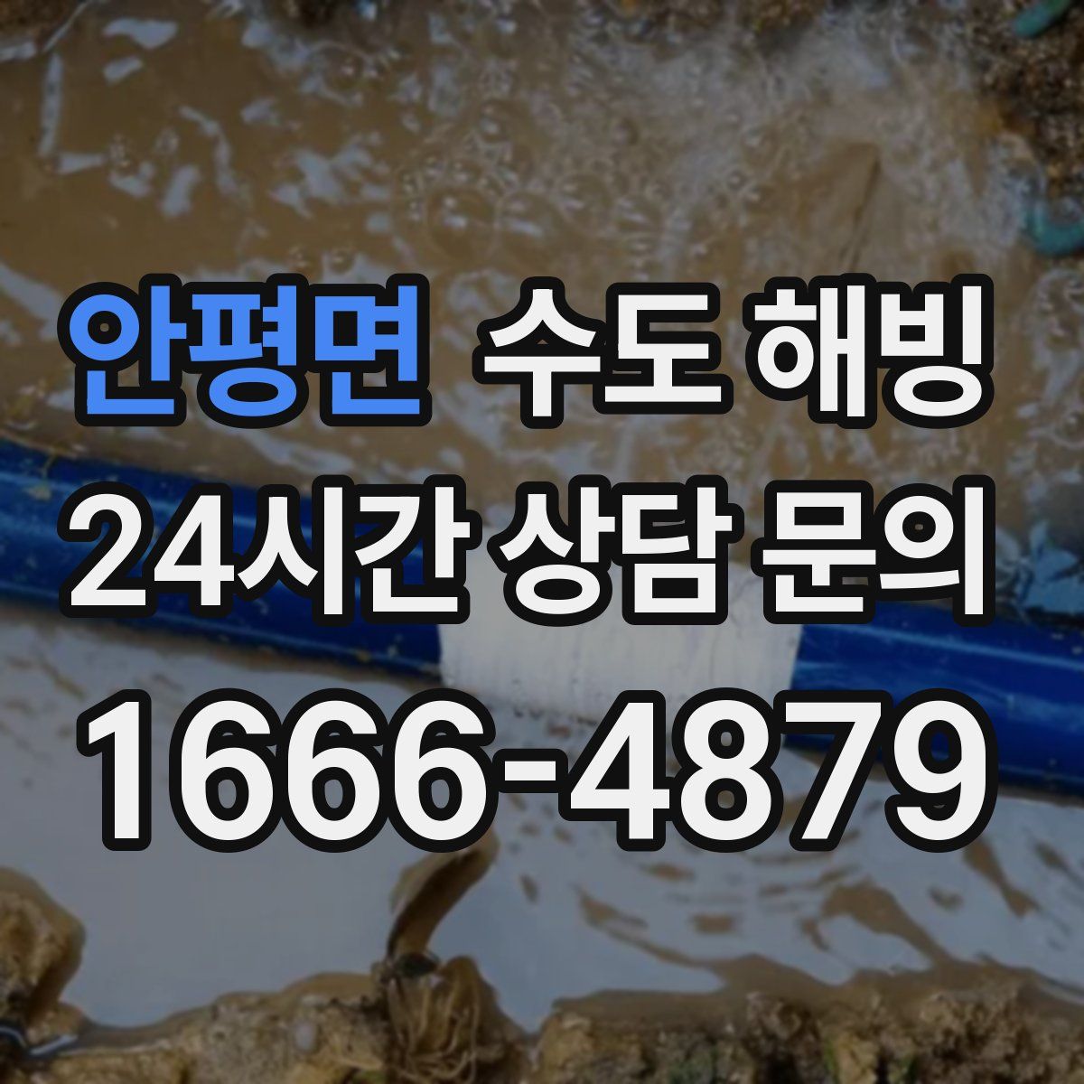 안평면 수도 해빙