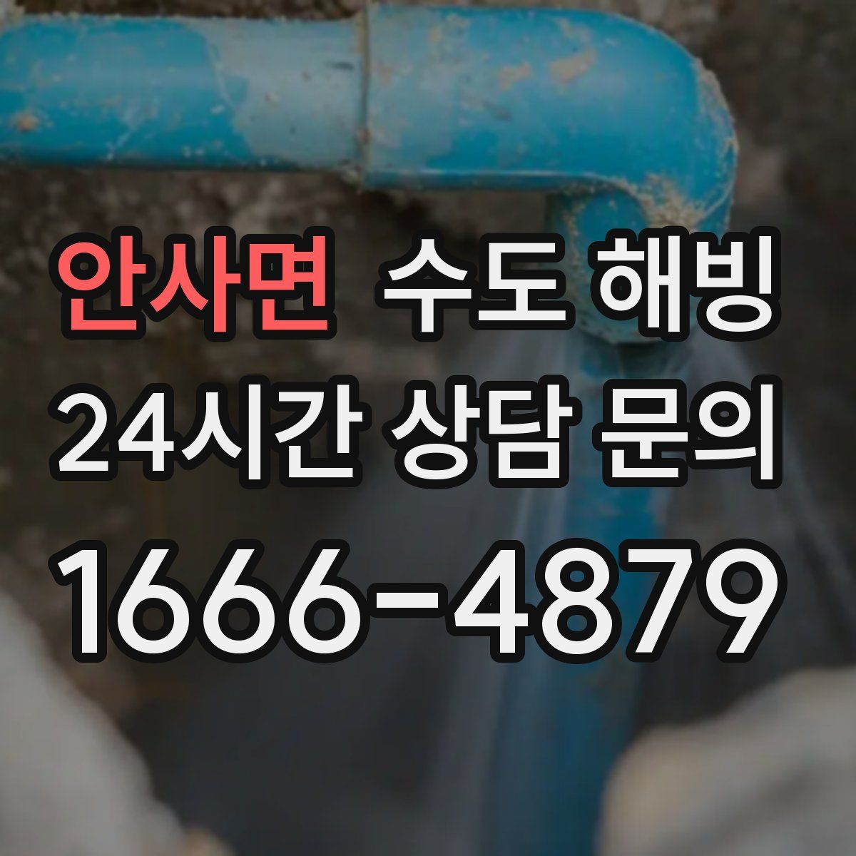 안사면 수도 해빙