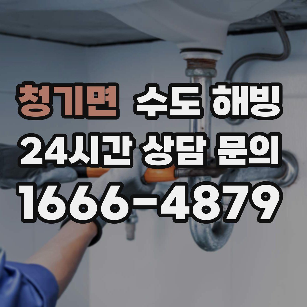 청기면 수도 해빙