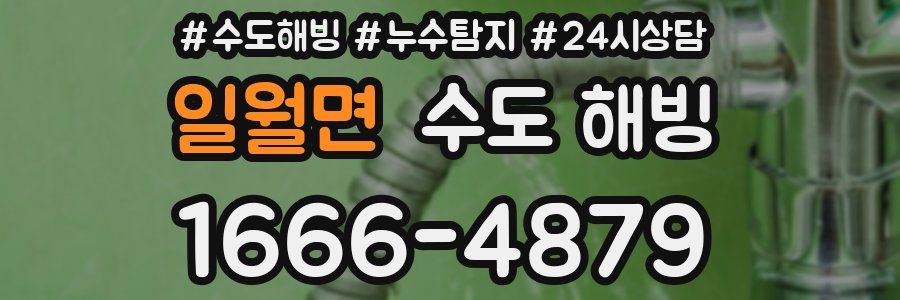 일월면 수도 해빙