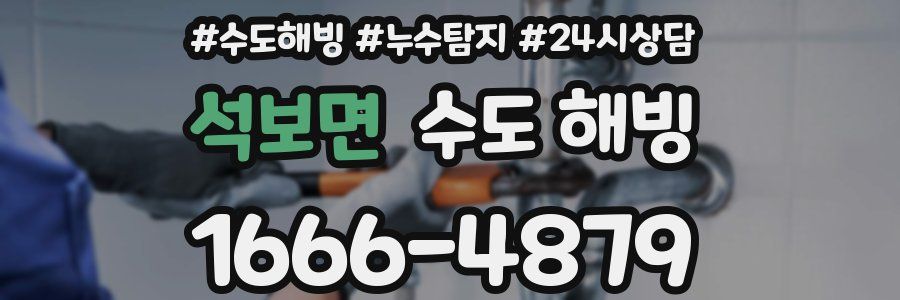 석보면 수도 해빙