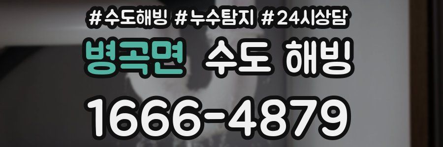 병곡면 수도 해빙