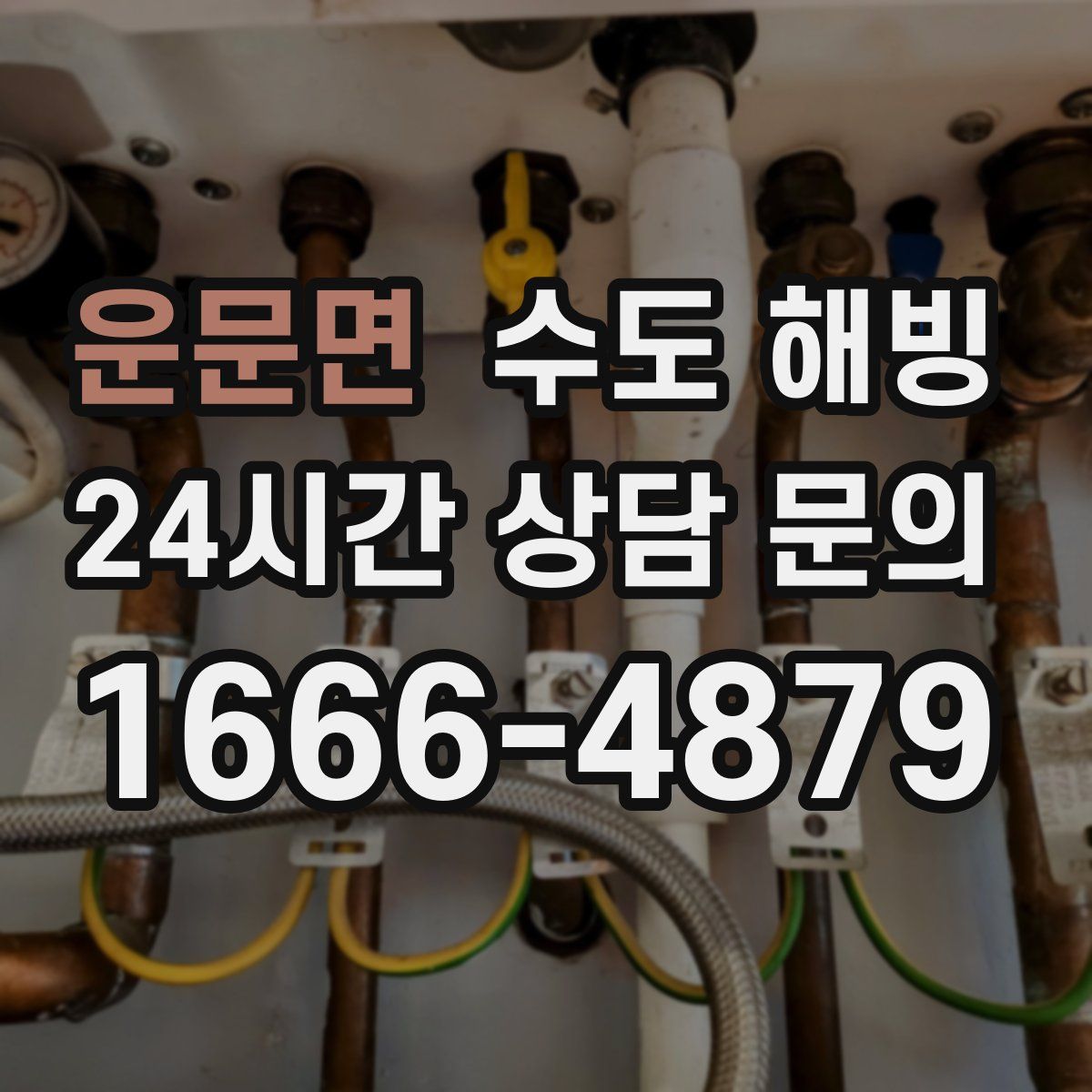 운문면 수도 해빙