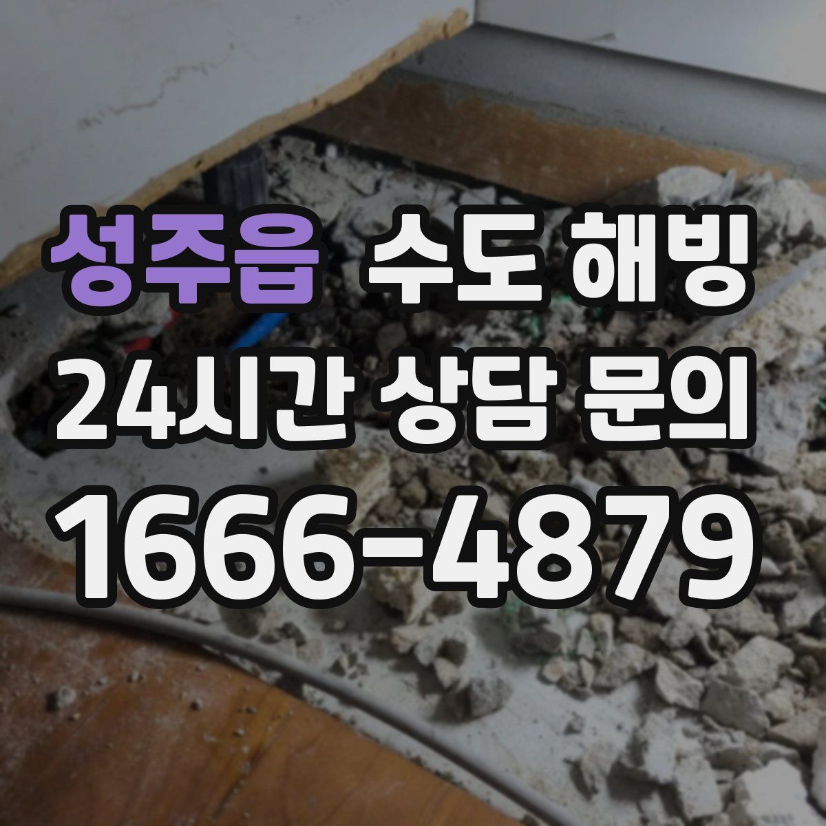 성주읍 수도 해빙