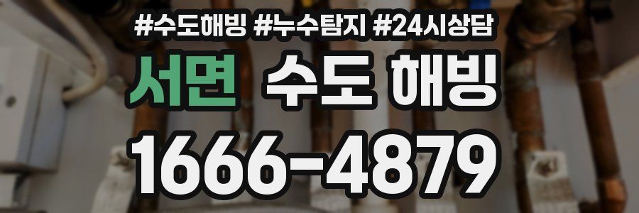 서면 수도 해빙