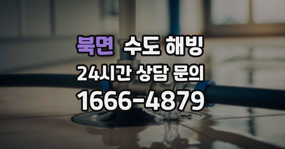 북면 수도 해빙