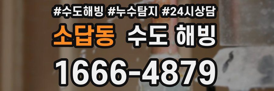 소답동 수도 해빙