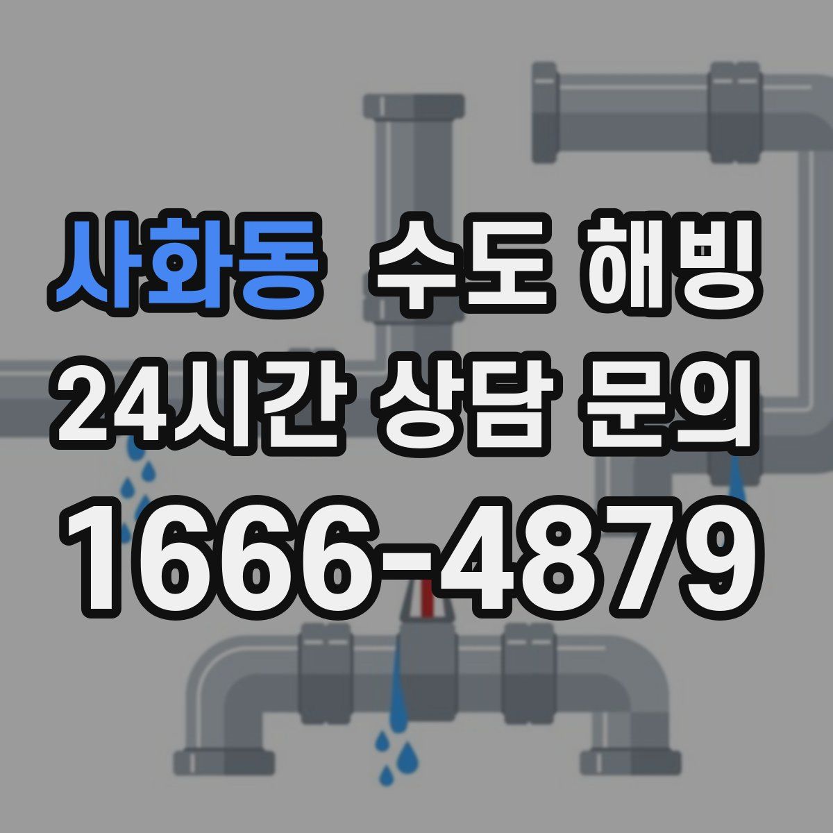 사화동 수도 해빙