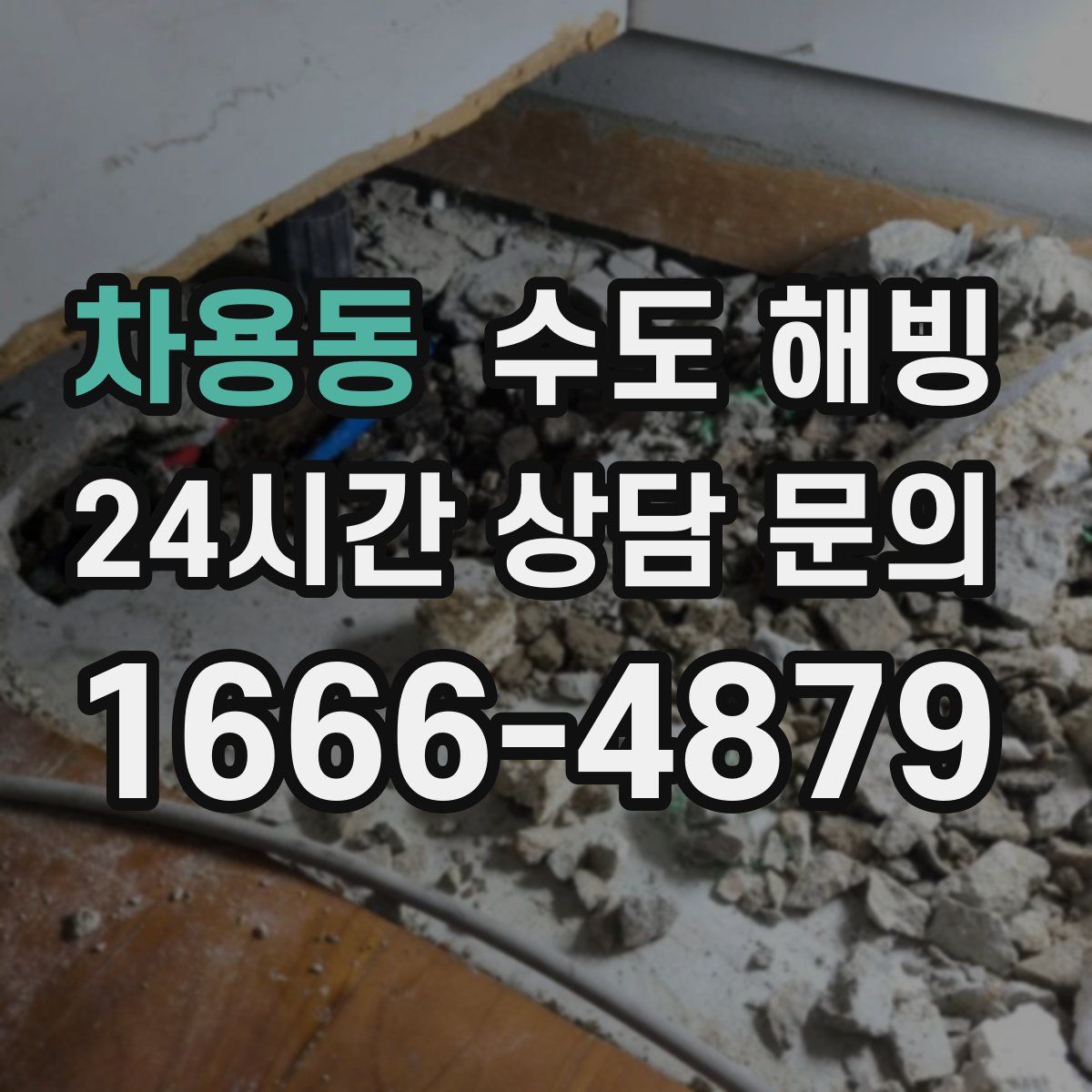 차용동 수도 해빙