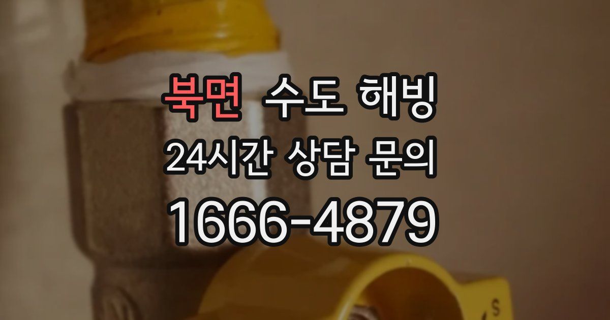 북면 수도 해빙