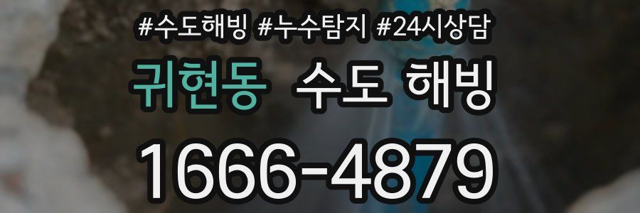 귀현동 수도 해빙