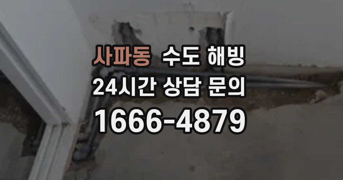 사파동 수도 해빙