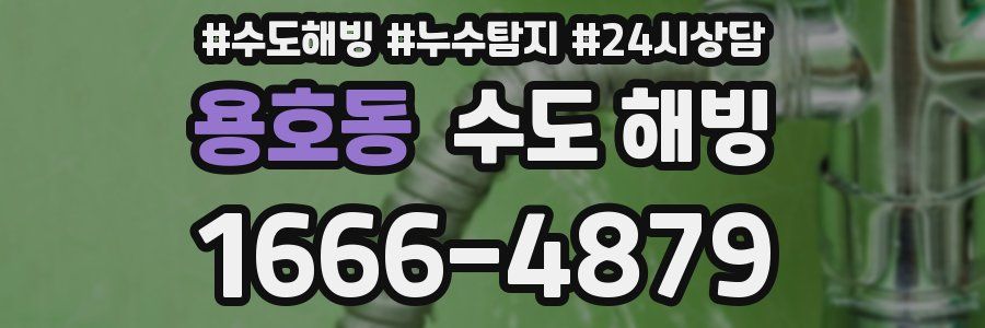 용호동 수도 해빙