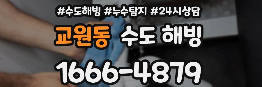 교원동 수도 해빙