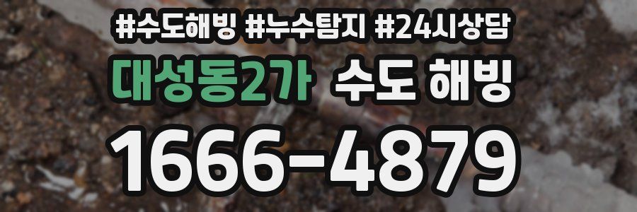 대성동2가 수도 해빙