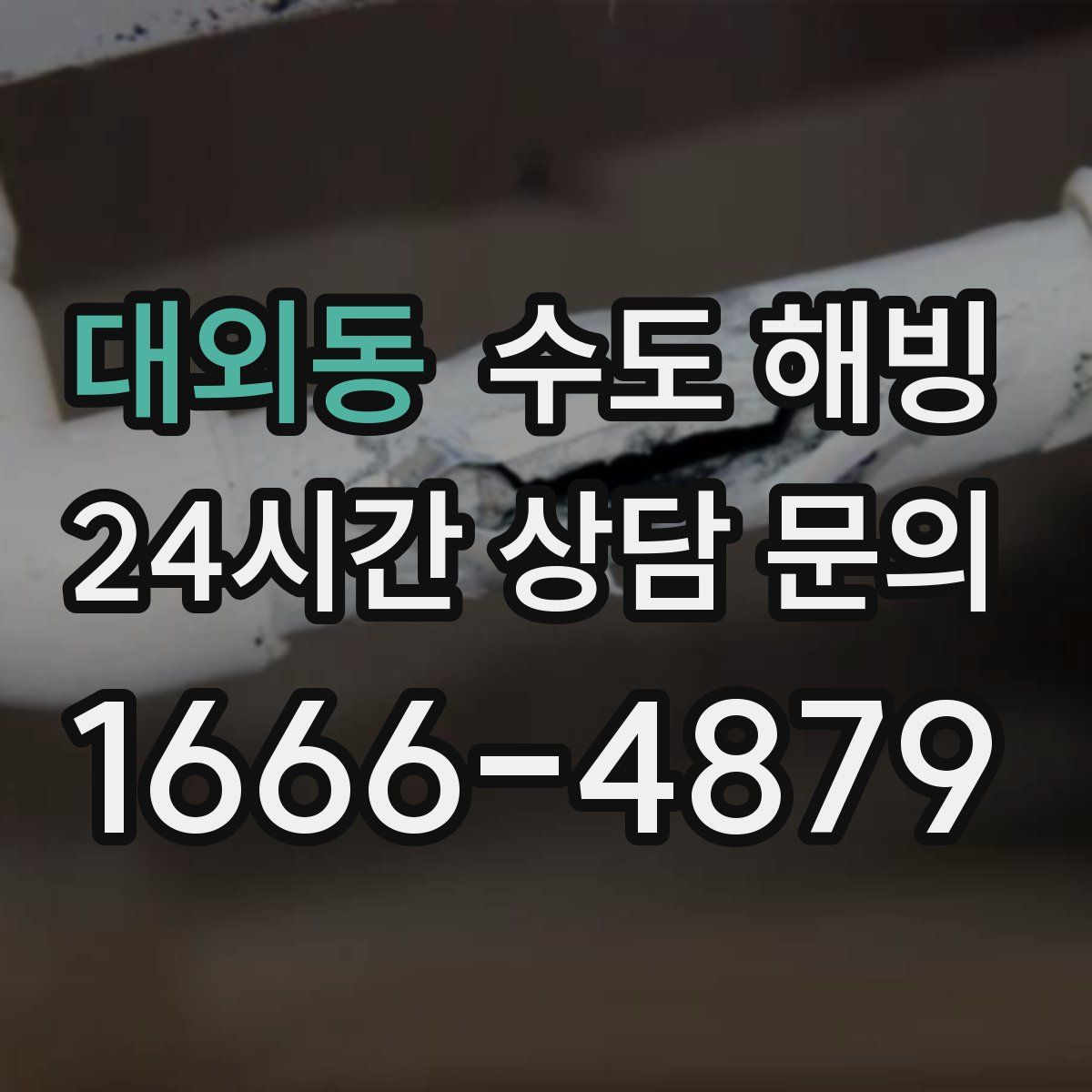 대외동 수도 해빙