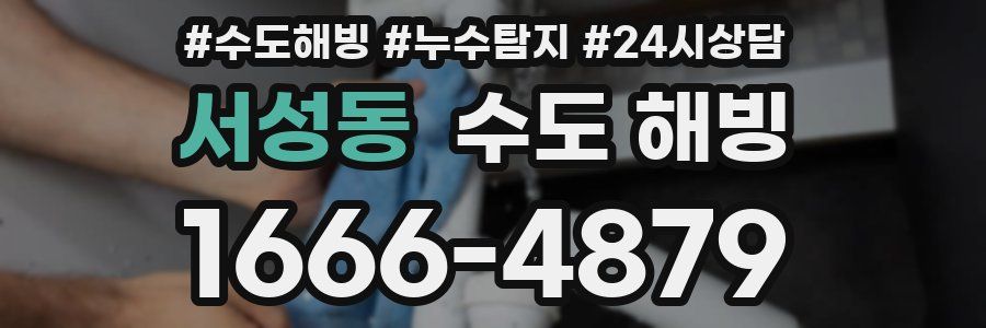 서성동 수도 해빙