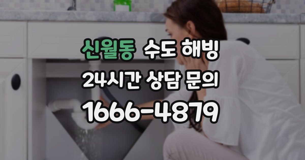 신월동 수도 해빙