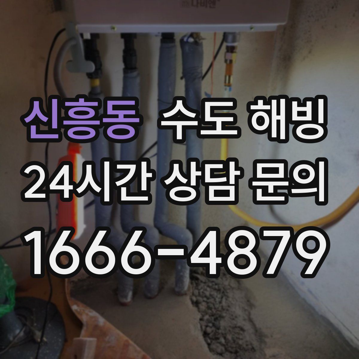 신흥동 수도 해빙