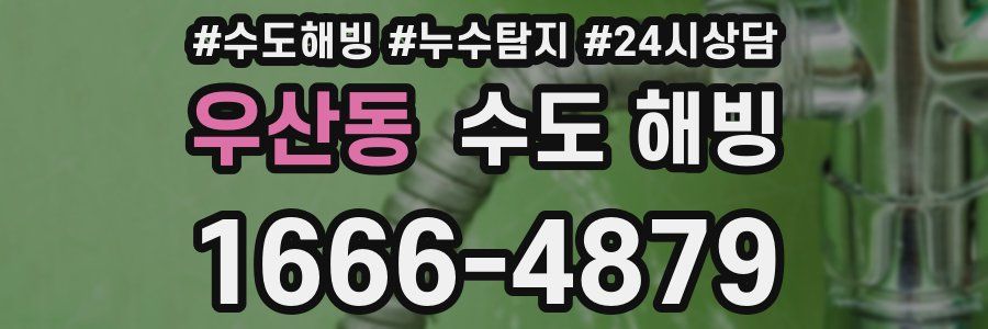 우산동 수도 해빙