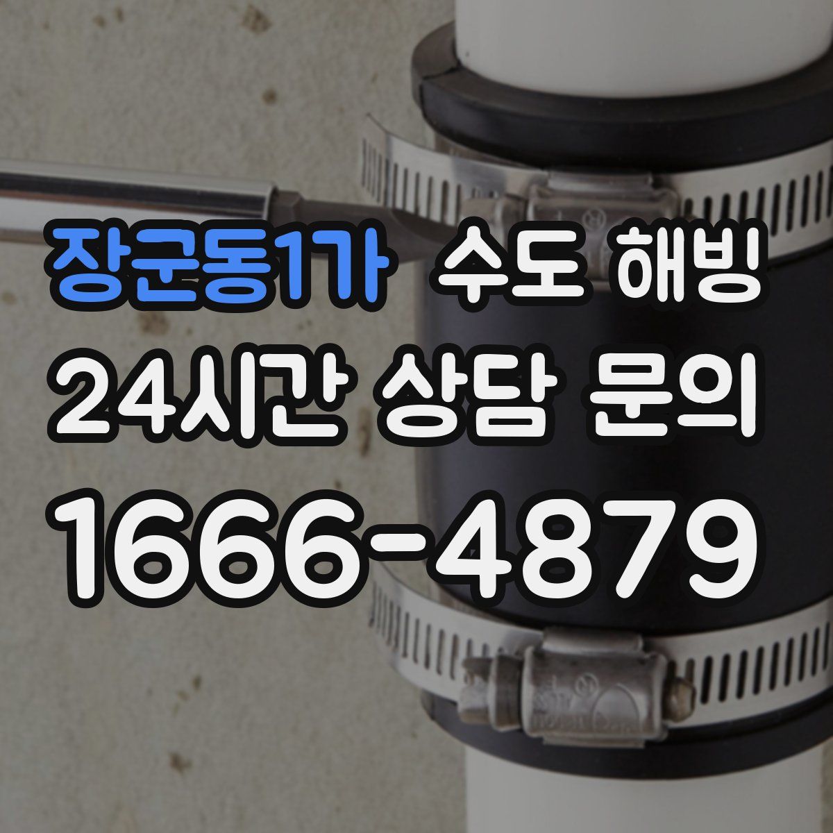 장군동1가 수도 해빙