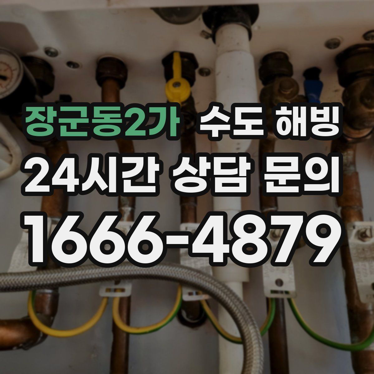 장군동2가 수도 해빙