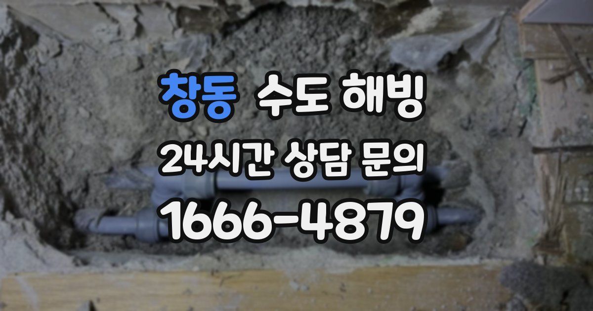 창동 수도 해빙