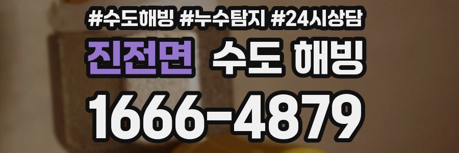 진전면 수도 해빙