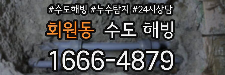회원동 수도 해빙