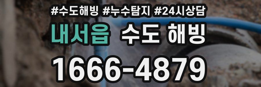 내서읍 수도 해빙