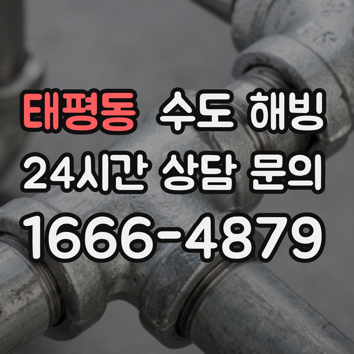 태평동 수도 해빙