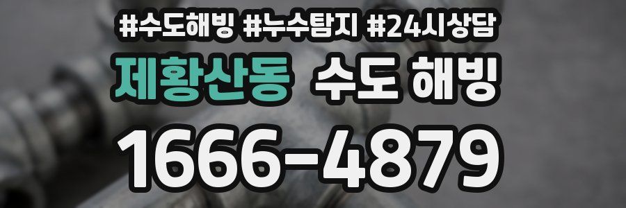 제황산동 수도 해빙