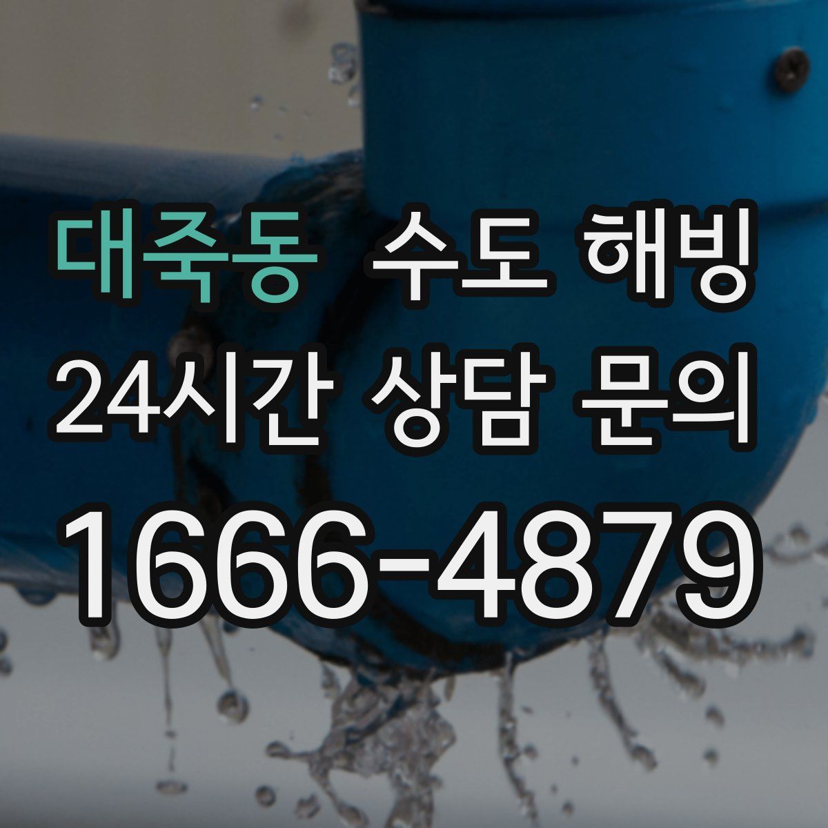 대죽동 수도 해빙