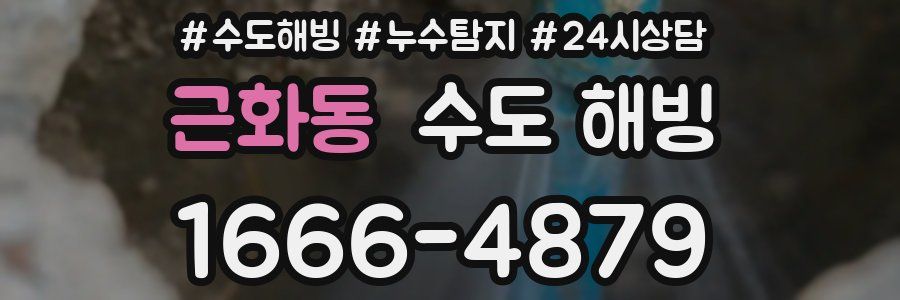 근화동 수도 해빙