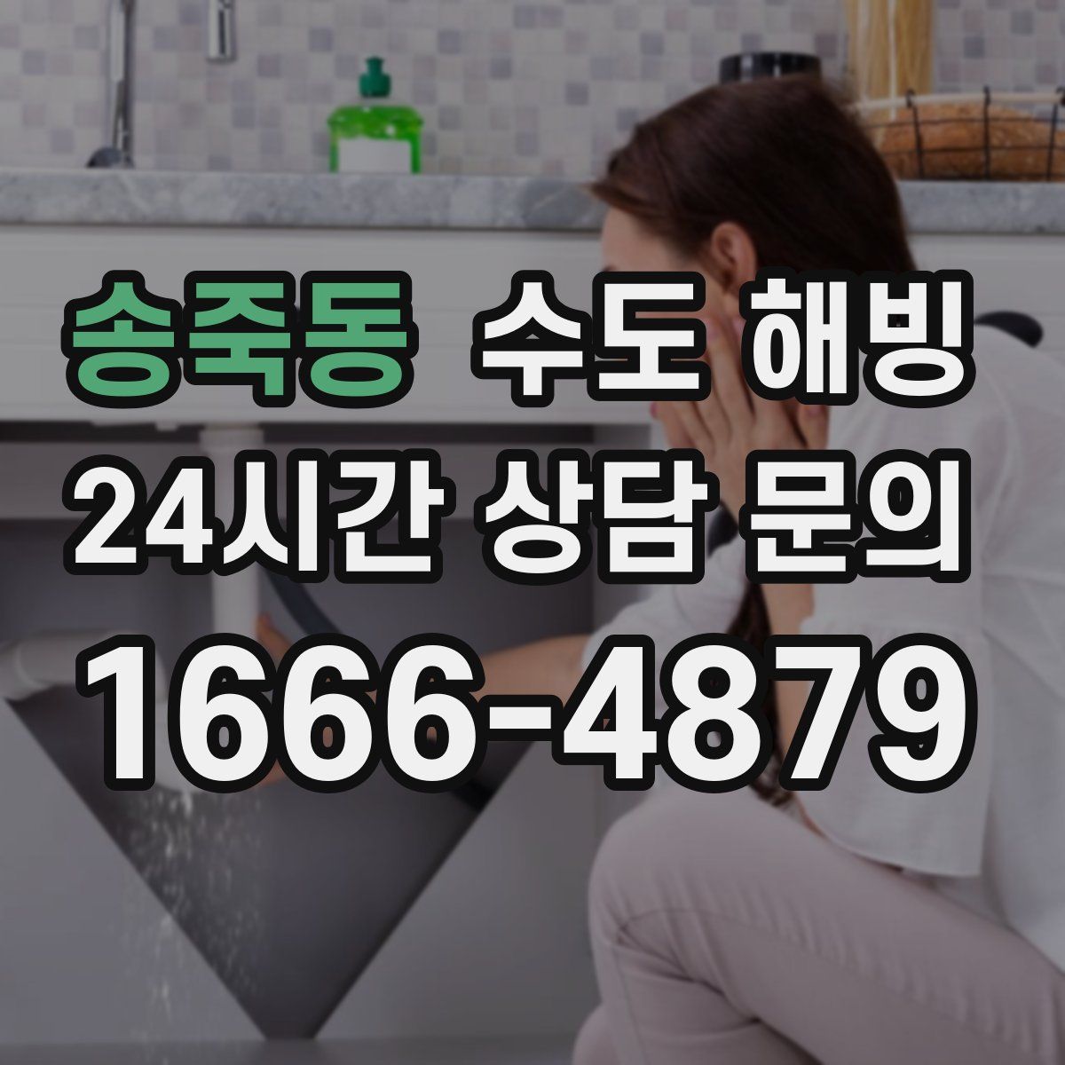 송죽동 수도 해빙