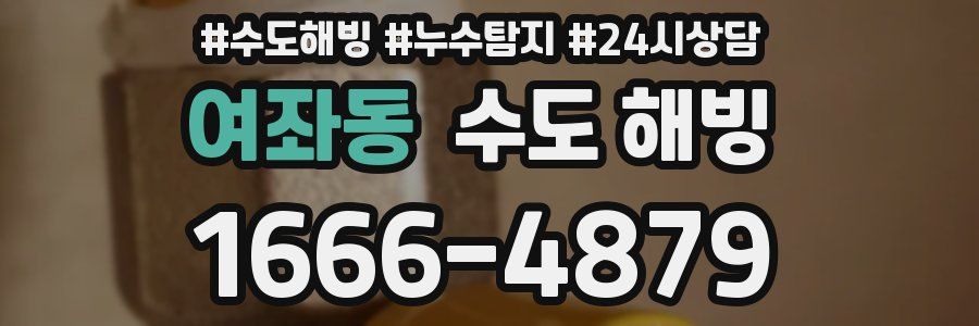 여좌동 수도 해빙