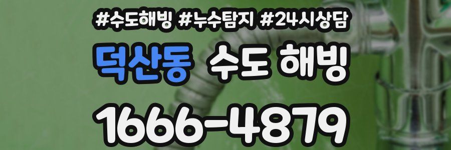 덕산동 수도 해빙