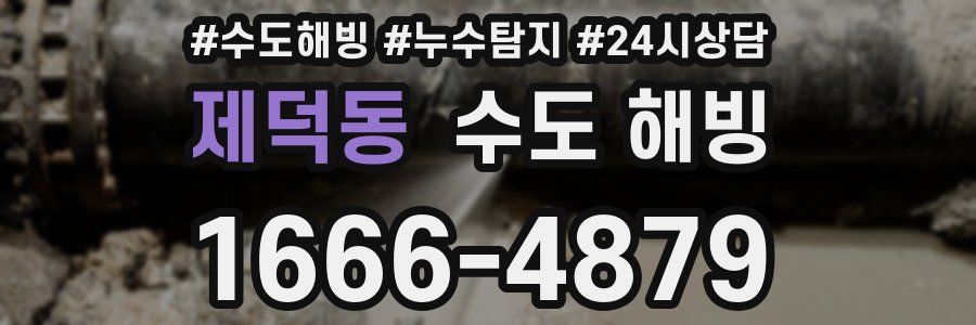제덕동 수도 해빙