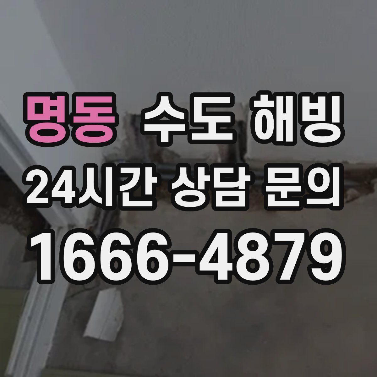 명동 수도 해빙