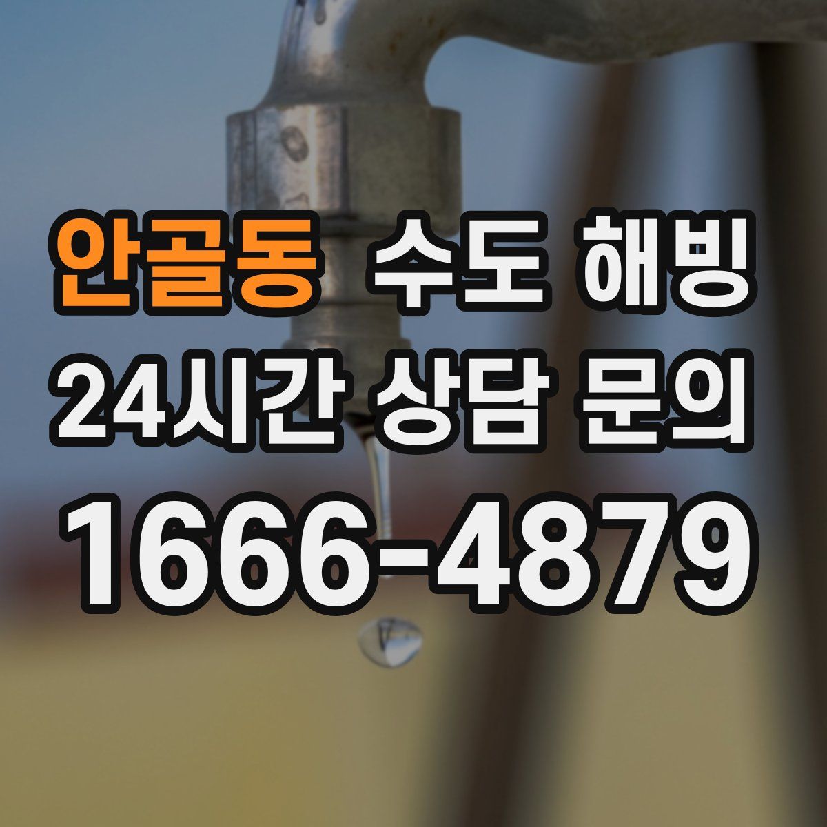 안골동 수도 해빙